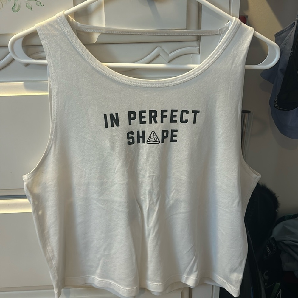 Hollister cropped active tank